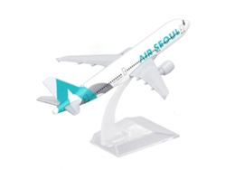 2026-modelo De Avión De Aleación Pequeño 6.1in Largo 5.5in Ala Con Detalles Exquisitos Para Decoración Familiar Y Oficina