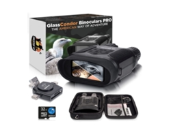 Gafas de visión nocturna, binoculares militares digitales con lente infrarroja, equipo táctico de caza y seguridad Bestvite (negro)