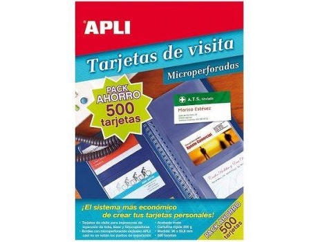 Tarjetas de Visita APLI 11705