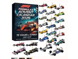 Calendario De Adviento De Fórmula 1 2025 Con Caja Sorpresa - Regalo Navideño Con Temática De Carreras