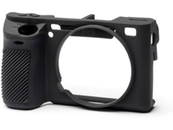 Funda silicona EASYCOVER Sony A6500 Negro