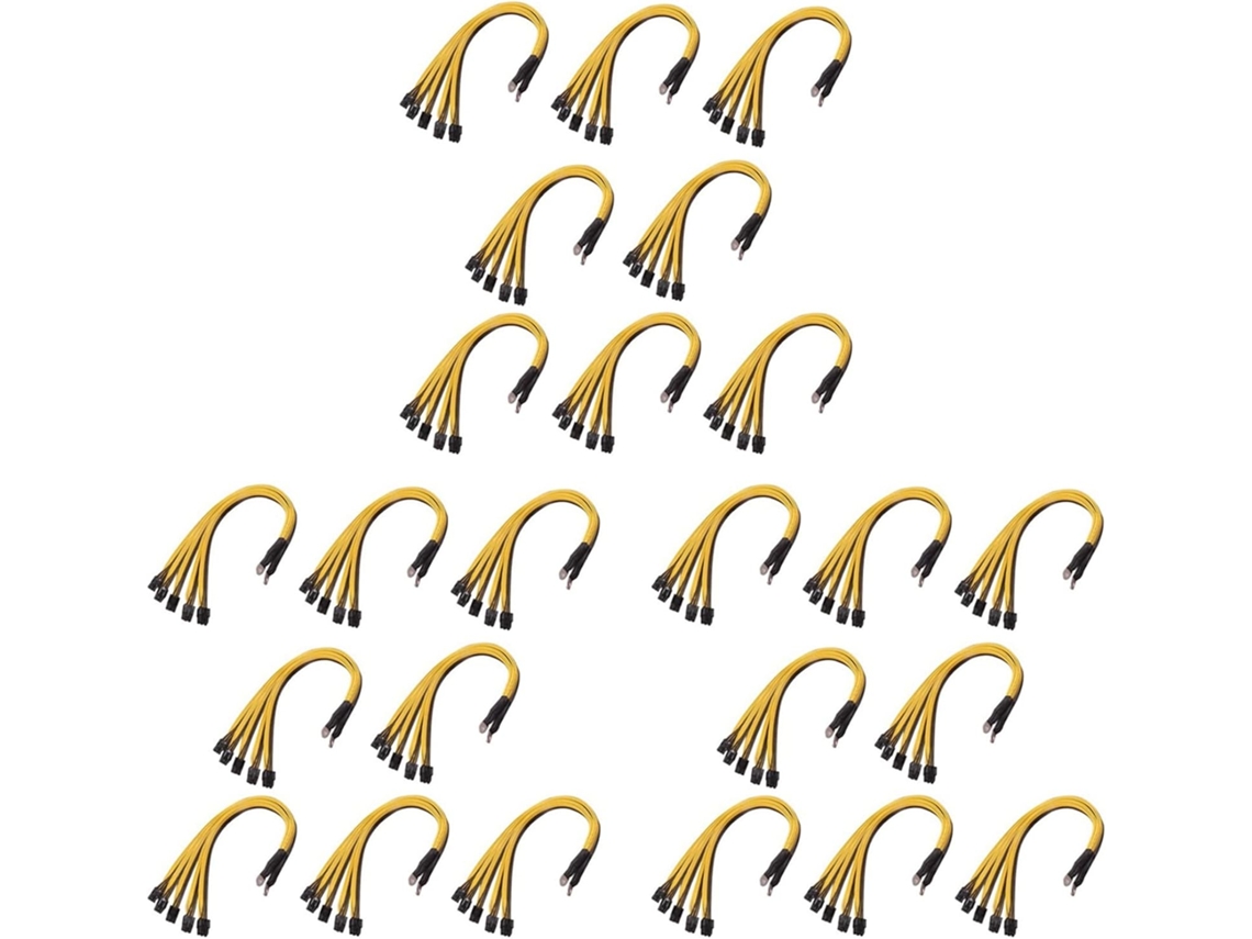 24 Piezas De Cable Divisor De Gpu Pci E De 6 Pines Para S7 Y S9 A 5x