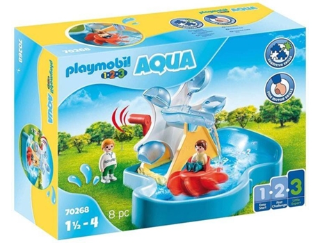 Playmobil PLAYMOBIL 1 2 3 Carrusel Acuatico (Idade Mínima Recomendada: 18 meses)
