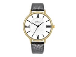 Reloj De Cuarzo Clásico Elegante Unisex Pareja Estilo Empresarial Regalo Negro