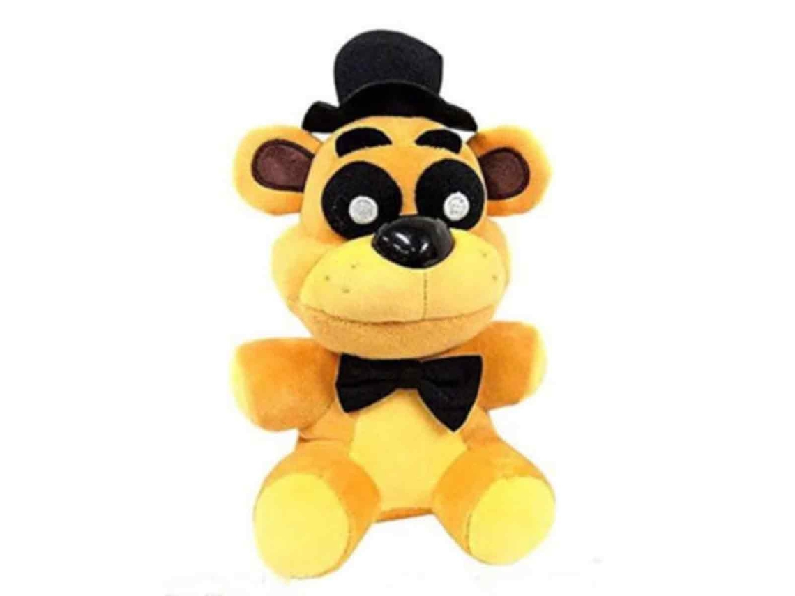 JILLIOPER Freddy - Juguete de Peluche, Five Nights at Freddy's, 19 cm, Algodón, Marrón/Amarillo