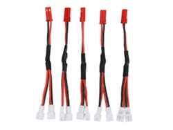 5pcs Conector Jst A Ph 2.0 Cable De Extensión Motor Esc Rc 22awg Jst Macho A Ph 2.0 Hembra Adaptador