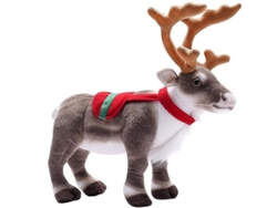 Peluche De Reno Navideño Para Niños, Regalo Perfecto, 35 Cm, Material Suave Y Ecológico.
