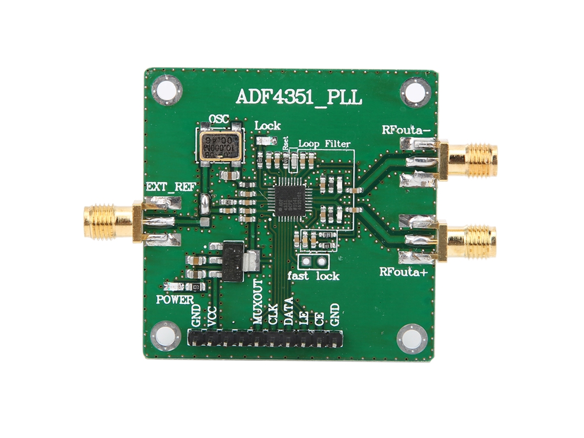 Placa De Desarrollo Adf4351, Fuente De Señal Rf, Sintetizador De Frecuencia De 35 Mhz A 4,4 Ghz Con Pll