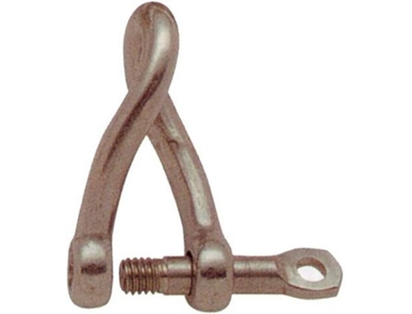 Manilha Long Twist 10 Unidades Prateado 8 Mmgoldenship