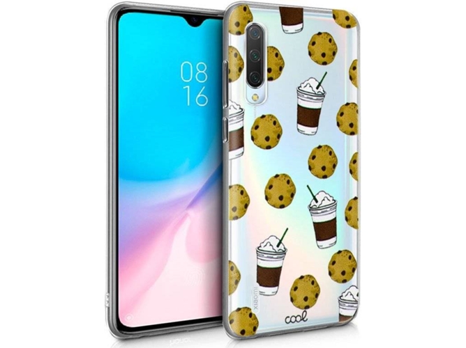Carcasa Xiaomi Mi 9 Lite COOL Cookies Transparente