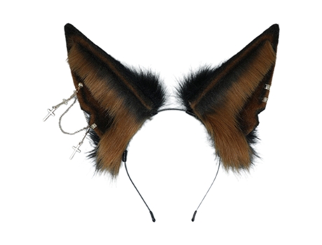 Pendientes Jackal Diadema Tipo B - Negro Camel Pendientes Jackal Diadema Tipo B - Negro Camel JEIIBRZUI