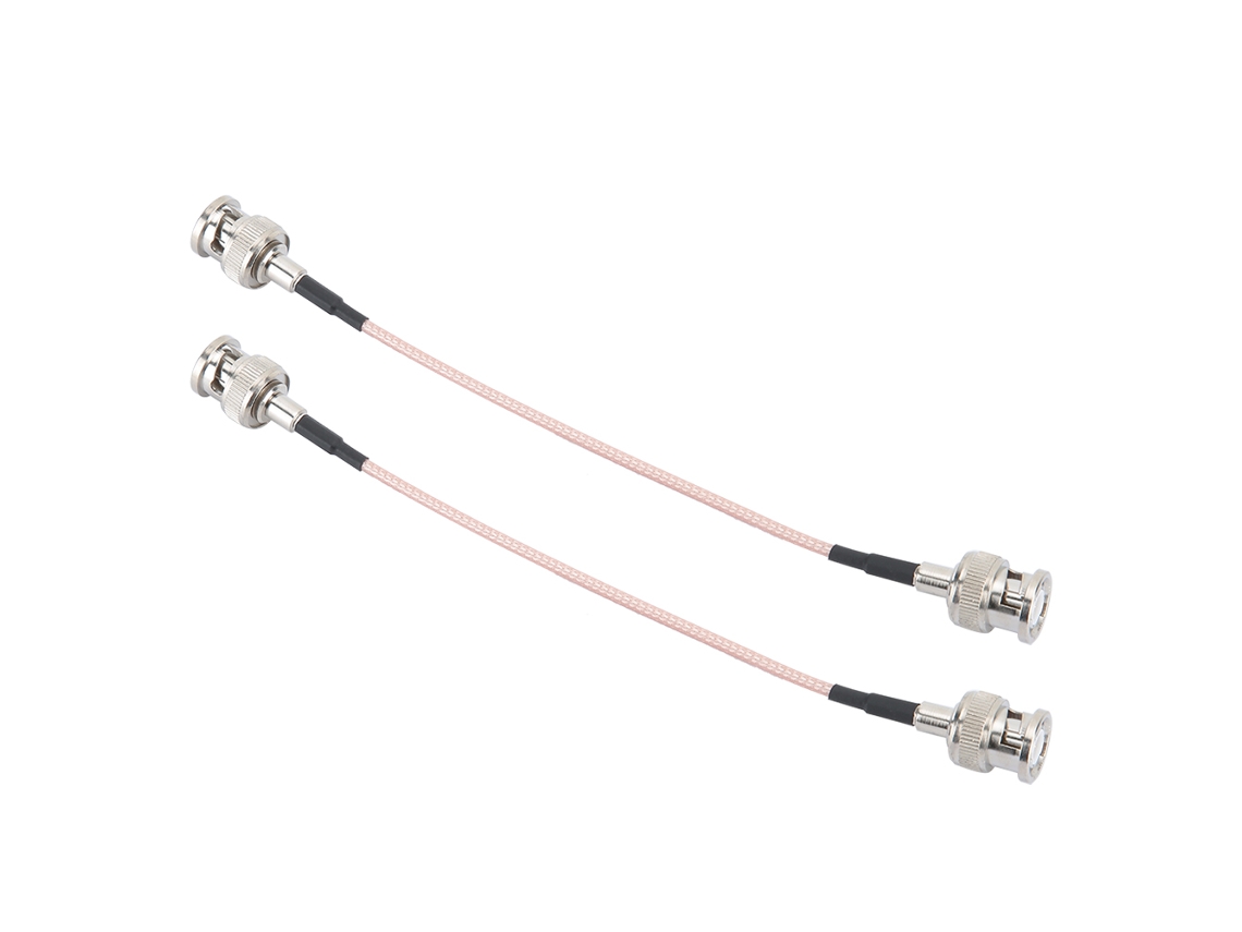 2 cables adaptadores puente BNC macho a BNC macho para conectar cables para diferentes aplicaciones y usos CHABERLU