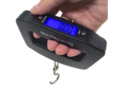 Paquete De 1 Pieza Con Báscula Electrónica Diseño Compacto Para Viaje Equipaje 110 Lb/50 Kg, Adecuada Herramientas Detallado Automotri
