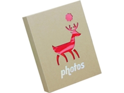Álbum Fotos Creativo Bebés 100 Páginas Papel Kraft Resistente Bolsillos Transparentes Libro Familiar