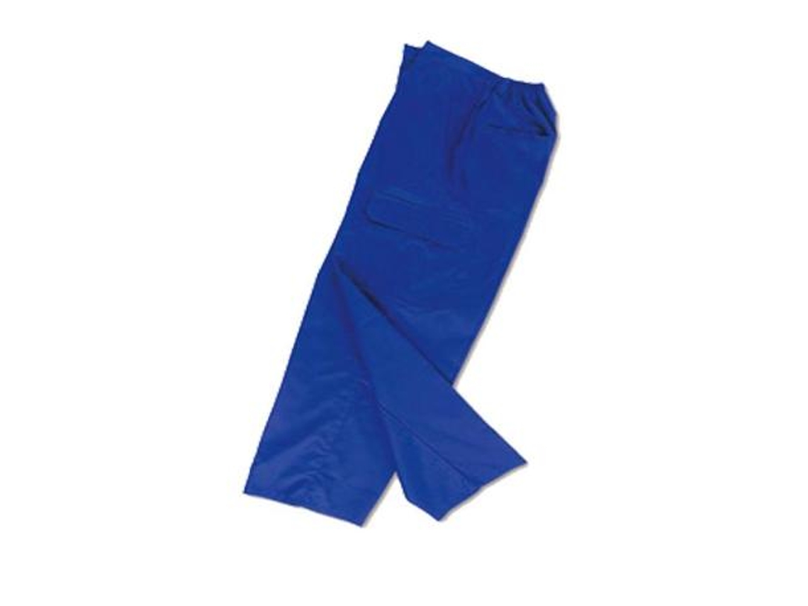 Ropa pantalon tergal azul talla- 44   388p