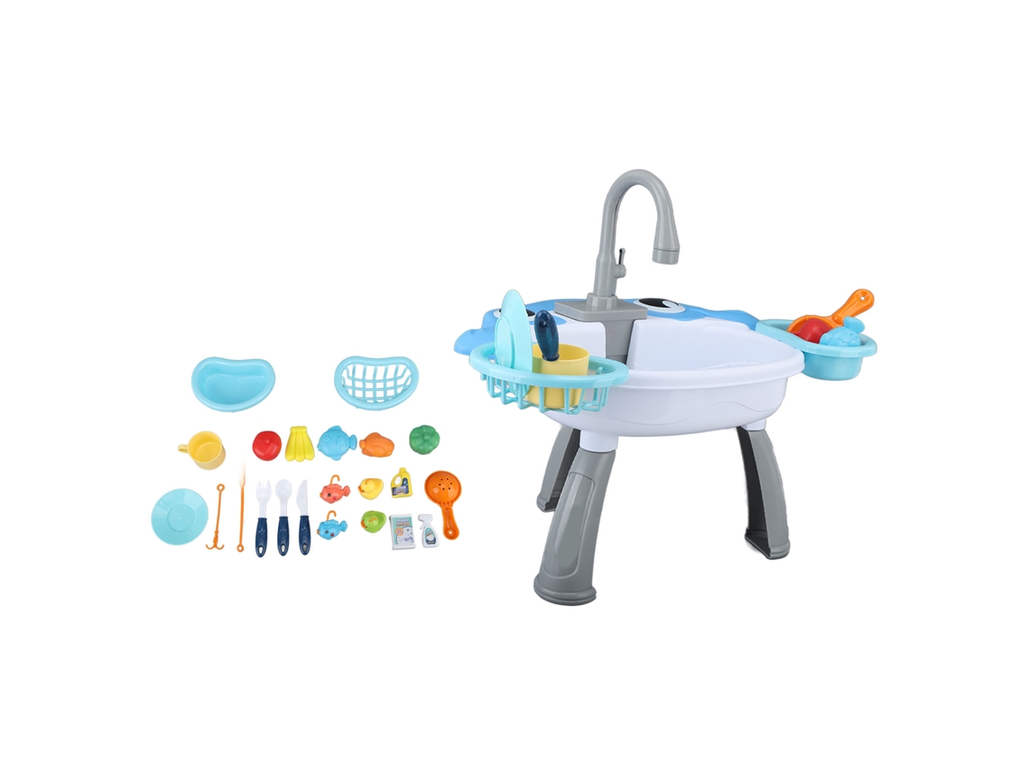 Piscina eléctrica de pesca para niños con bordes suaves, juego de pesca en piscina con batería, juguete de pesca para niños y niñas, tiburón