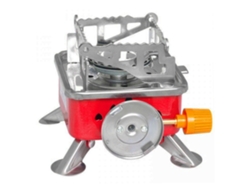 Mini Hornillo De Gas Portátil Para Camping Con Encendido Eléctrico, Resistente Al Viento, Ideal Para Acampar, Hacer Senderismo Y Picnics.