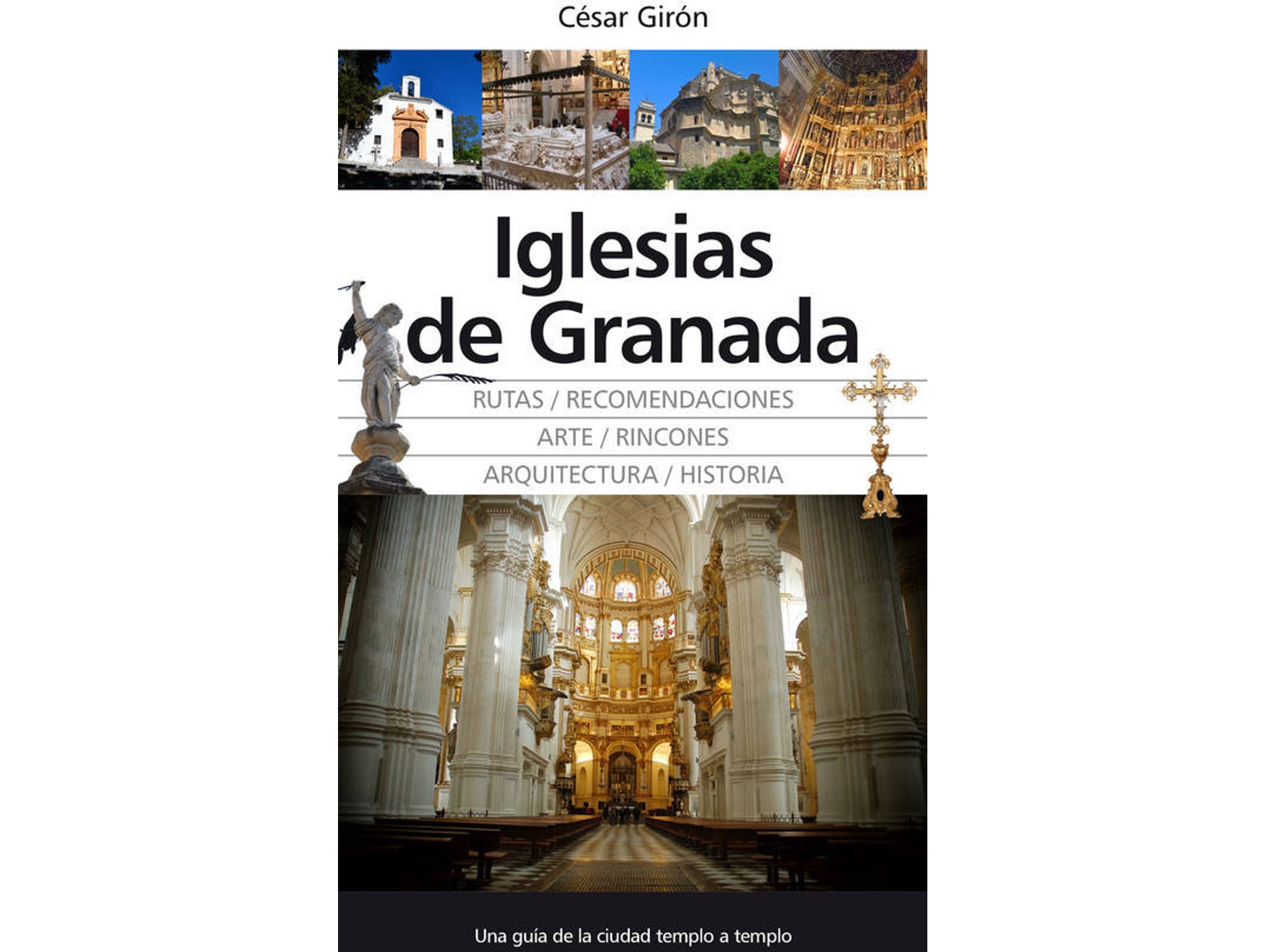 Libro Iglesias de Granada de César Girón López (Español)