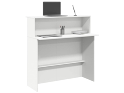 Mostrador De Recepción VIDAXL Blanco Madera contrachapada (100x50x103,5 cm)