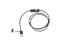 An100-3.9 Endoscopio Hd Para Inspección, Cámara De 3,9 Mm, Ip67, 6 Led, Para Industria, Automóviles, Android, Pc, 1 M
