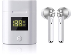 Auriculares YEMAESRE Bluetooth Sin Horas De Espera Plata