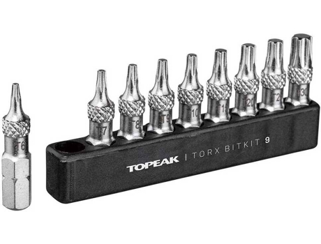 Herramienta TOPEAK Torx Bitkit 9 (Tamaño Unico)