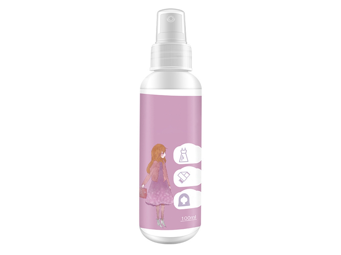 Spray Antiestático Multiuso 100ml Para Ropa Textiles Muebles Y Coche