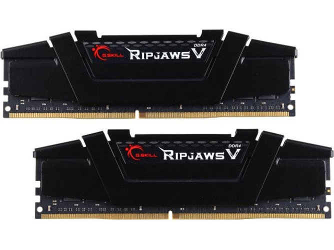 Memoria RAM DDR4 G.SKILL F4-3200C14D-32GVK (2 x 16 GB - 3200 MHz - CL 14 - Negro)