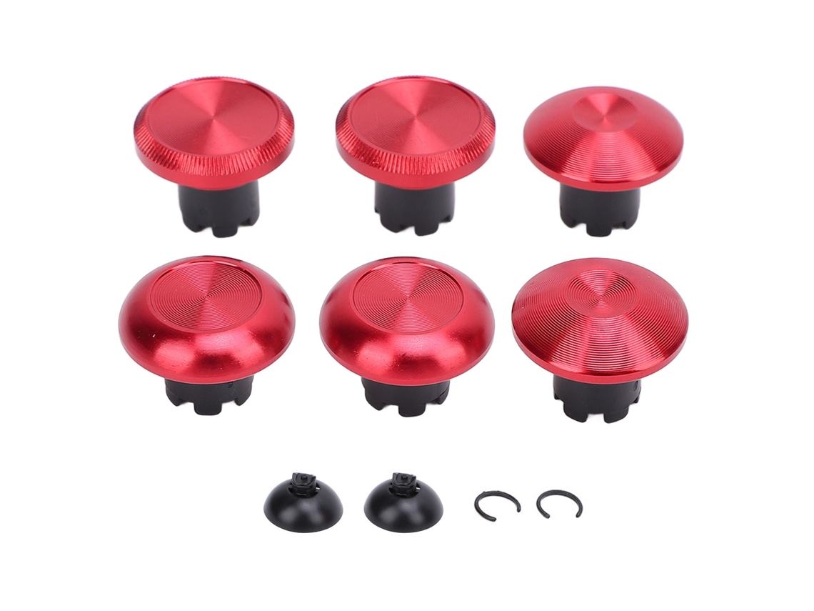 Pabellones Metálicos Para Controlador Edge Plug And Play, Joystick Analógico Intercambiable Para Controladores Switch Pro, Rojo