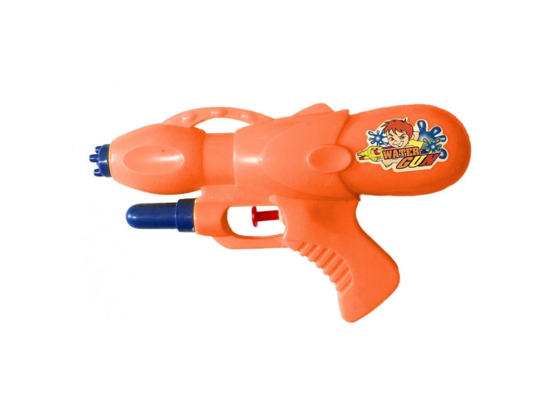 Pistola de agua Marbueno para jardín, piscina y playa, color naranja, Marbueno Summer