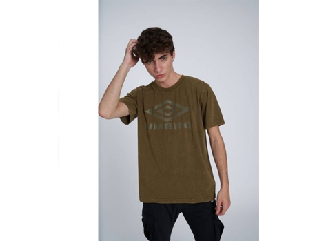 Camiseta de Hombre para Fútbol UMBRO Large Logo Verde (S)