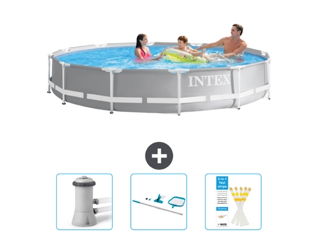 Piscina Tubular INTEX 26710NP-CB82 (6503 L - 366x76cm)