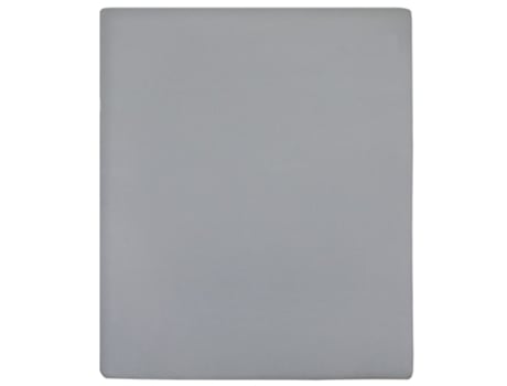 Sábanas Bajeras Jersey VIDAXL 2 Uds Algodón Gris 160x200 cm