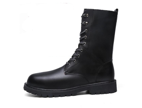Botas de Moto SLOWMOOSE de gran tamaño hombres zapatos de invierno (Talla: 13)