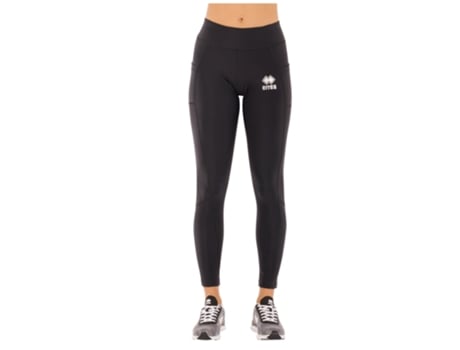 Leggins para Tenis ERREA (Mujer - Negro - M)