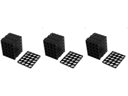 30 Unidades De Espaciadores De Celda Radiante Para Baterías 18650 De 4x5, Soporte De Plástico De 18,4 Mm
