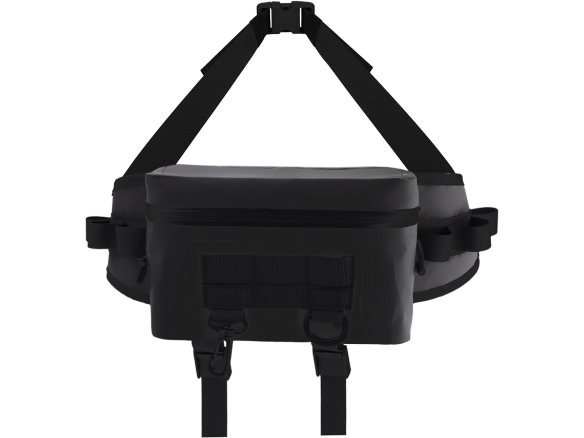Bolsa de almacenamiento para pesca con mosca en agua salada, bolsa de hombro Gokoco Tackle