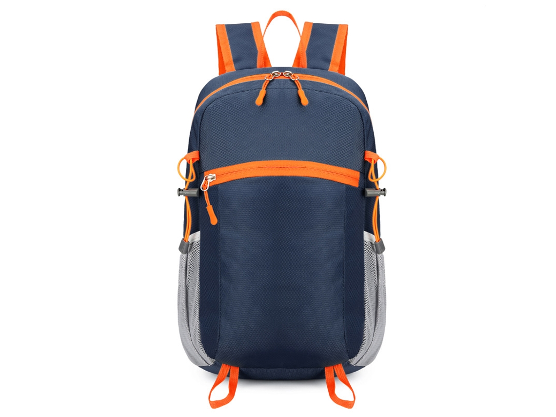 Mochila de senderismo para actividades al aire libre, fabricada en poliéster impermeable y ligero, azul oscuro, Hexinyigjly