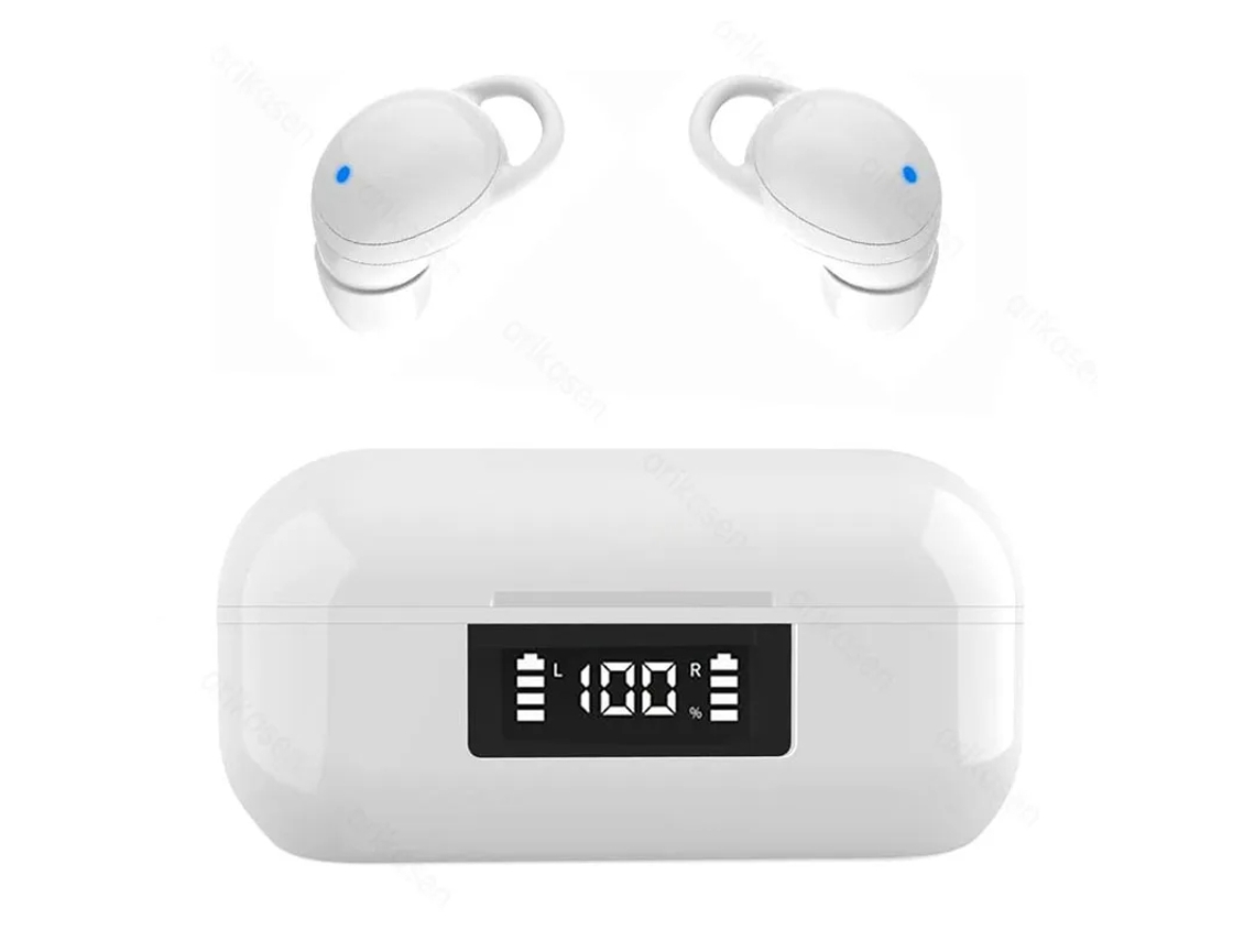 Mini auriculares Bluetooth invisibles para dormir con cancelación de ruido y micrófono. Auriculares intraaurales inalámbricos ultrapequeños Vayotoy.