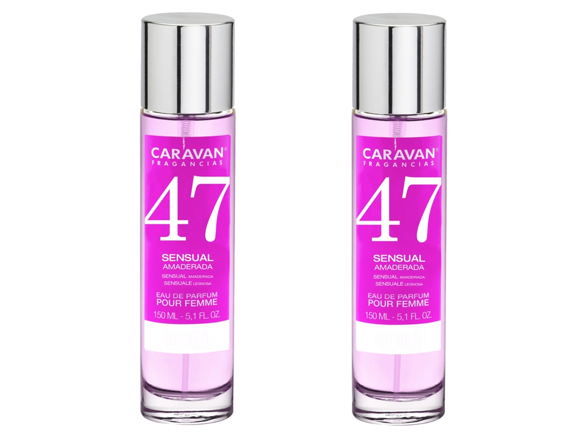 Set de 2 perfume de mujer nº47 150ml CARAVAN