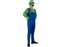 Disfraz De Luigi De Super Mario Para Adultos Y Niños - Regalo Ideal Para Carnaval, Halloween O Fiestas.