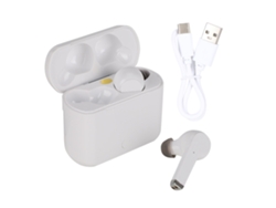 Auriculares Estéreo Intrauditivos Inalámbricos Bluetooth 5.0 Tws A12 8d - Blanco
