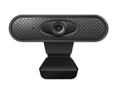 Cámara web de 1080p con micrófono, cámara web USB de computadora para cámara de PC externa de escritorio/portátil, cámara web de transmisión (negro) CHRONUS