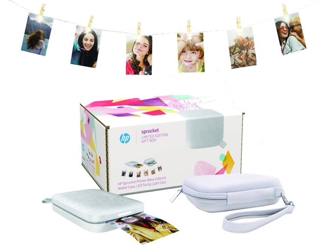 Impresora HP Sprocket Gift Box (Fotografía - Bluetooth)