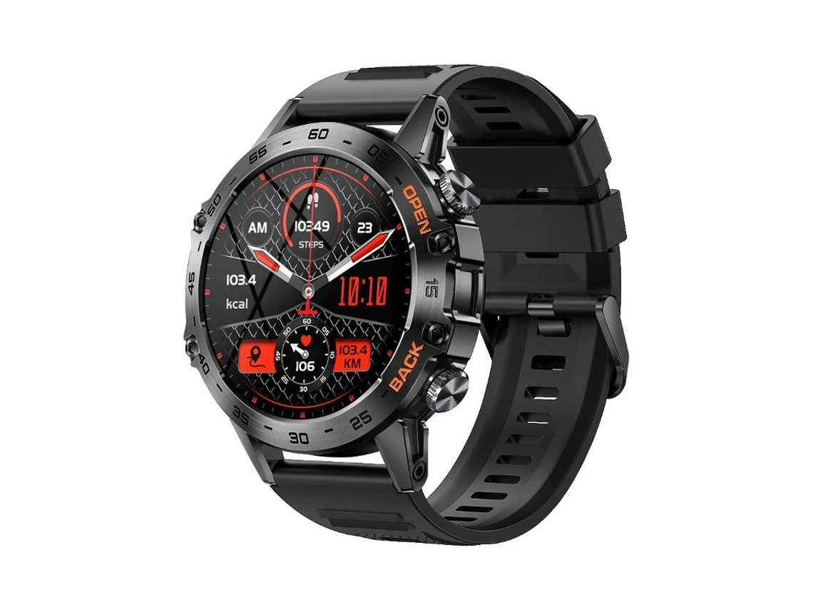 Reloj inteligente para hombre con pantalla HD de 1,35 pulgadas y monitor de actividad física de 400 mAh, compatible con llamadas y llamadas.