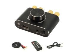 Placa Amplificador Estéreo X15h 15w 12/24v Con Bt Aux Usb Control App Y Mando A Distancia