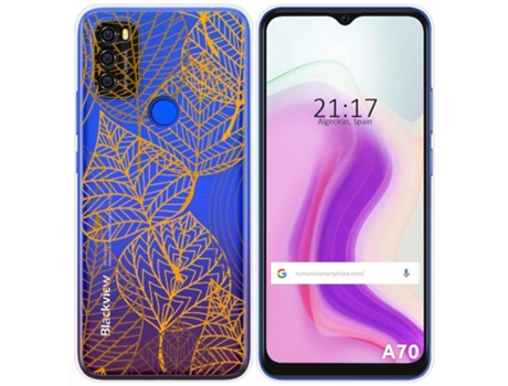 Carcasa Blackview A70 TUMUNDOSMARTPHONE Dibujos Transparente Multicolor