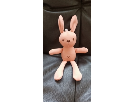 Lindo Muñeco de Peluche de Conejo Rosa - 20Cm
