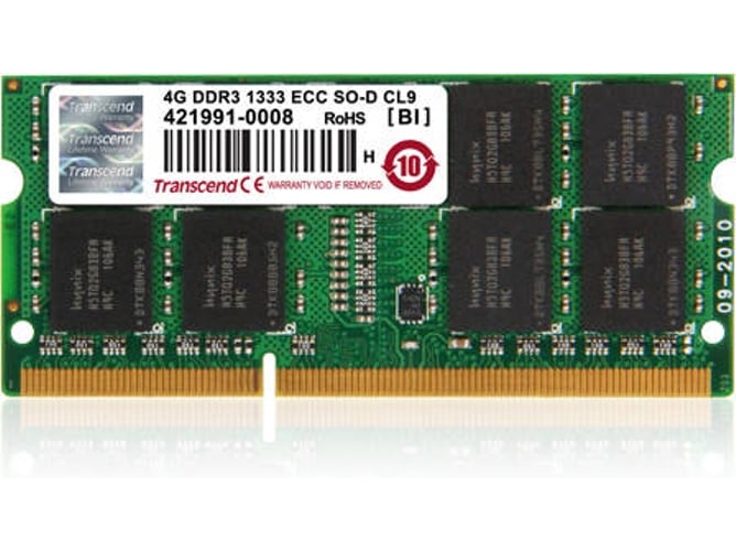 Memoria RAM DDR3 MICROMEMORY MMI0279/4096 (1 x 4 GB - 1333 MHz - Verde)