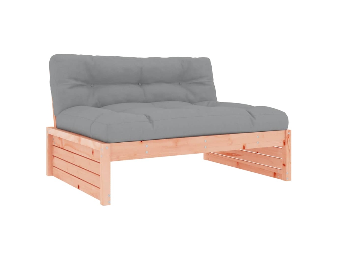 Sofá Central VIDAXL Marrón Madera (120x80 cm)